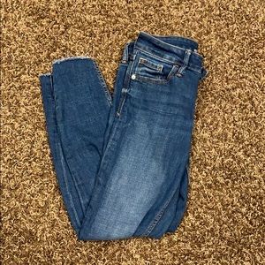 Old Navy Dark Wash Super Skinny Jeans